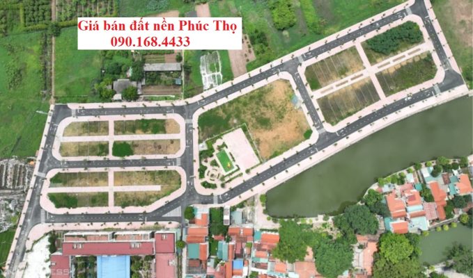 Giá bán đất nền Phúc Thọ