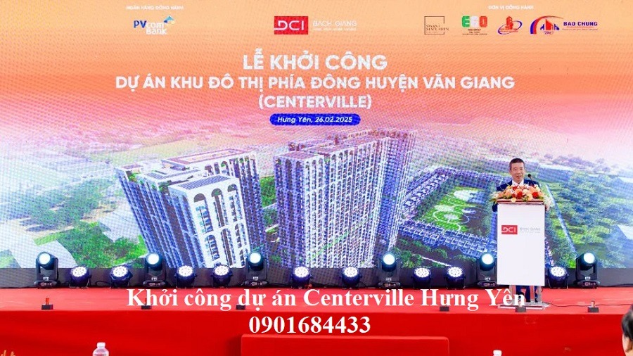 Khởi công Centerville Hưng Yên
