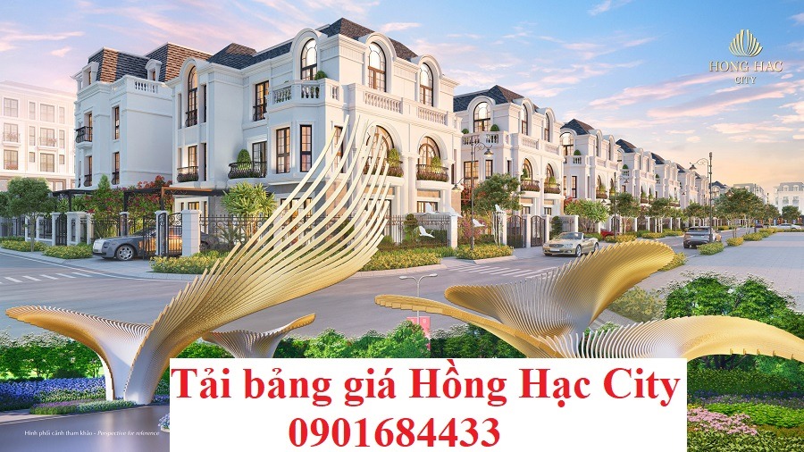 Tải bảng giá Hồng Hạc City