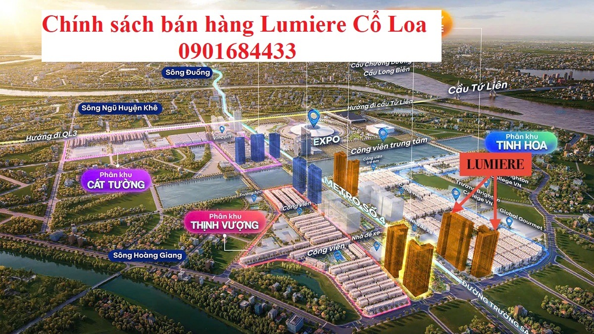 Chính sách bán hàng Lumiere Cổ Loa