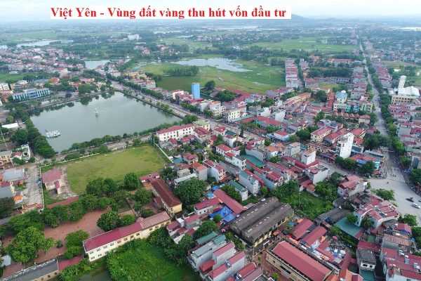 Việt Yên - Vùng đất vàng thu hút vốn đầu tư