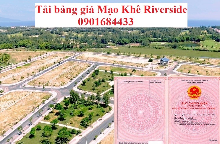 Tải bảng giá Mạo Khê Riverside Quảng Ninh