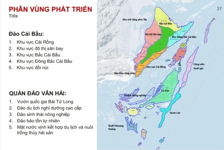 Quy hoạch đặc khu Vân Đồn 2025