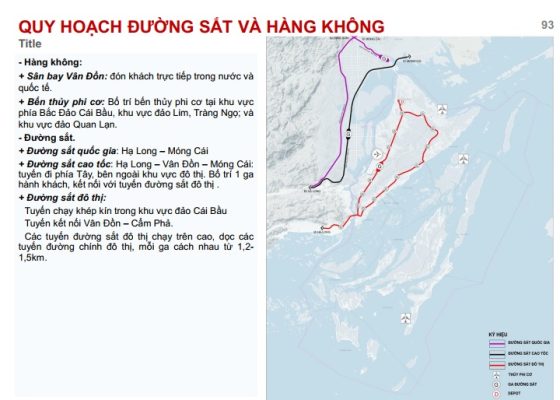 Quy hoạch đặc khu Vân Đồn 2025