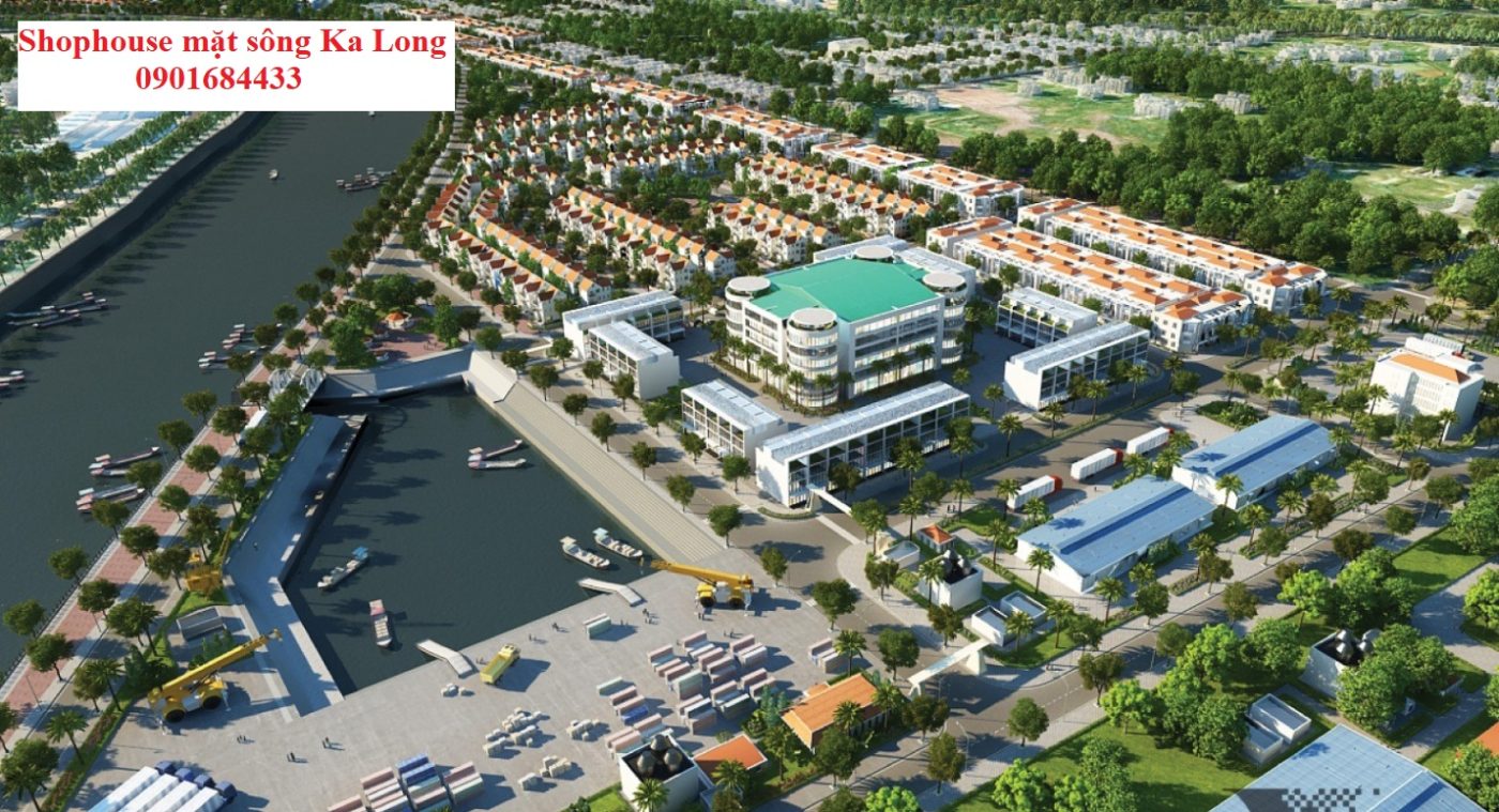 Shophouse mặt sông Ka Long - Shophouse SGO marina Móng Cái