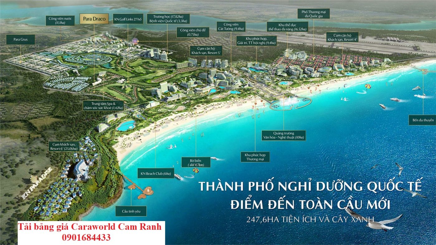 Tải bảng giá Caraworld Cam Ranh