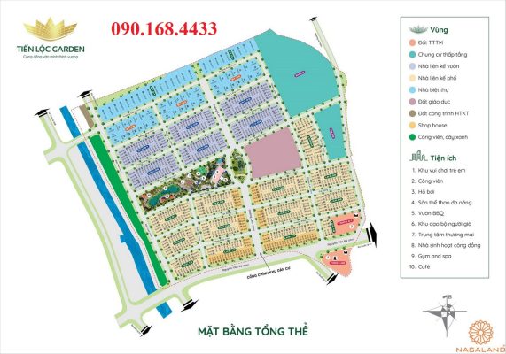 Mặt bằng Tiến Lộc Garden - 0901684433