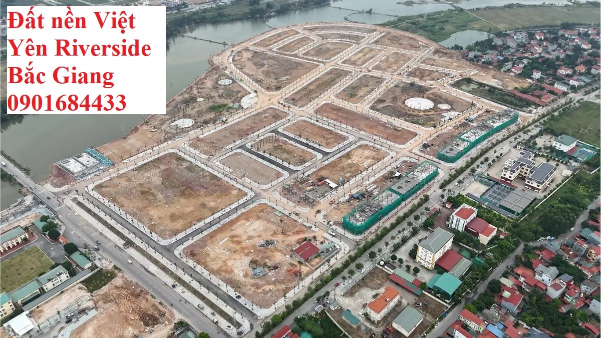 Đất nền Việt Yên Riverside Bắc Giang - 0901684433