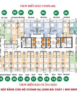 Mặt bằng Icon 40 Hạ Long - 0901684433