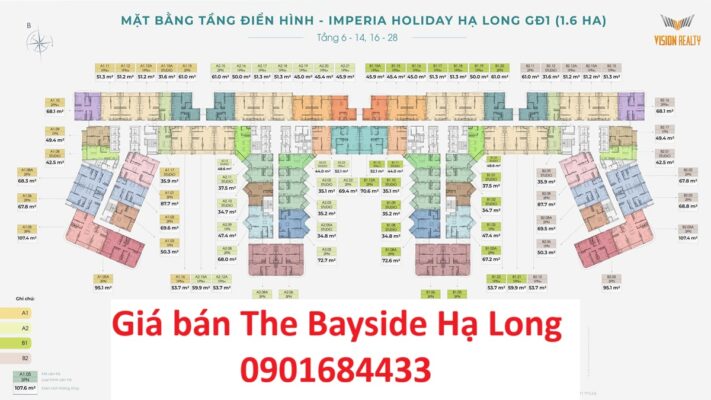 Cập nhật giá bán The Bayside Hạ Long - 0901684433
