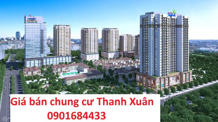 Cập nhật giá bán chung cư Thanh Xuân - 0901684433