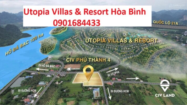 Utopia Villas & Resort Hòa Bình – Tải bảng giá: 0901684433