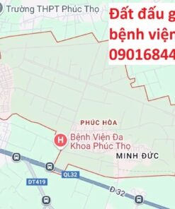 Giá bán đất đấu giá bệnh viện Phúc THọ - 0901684433