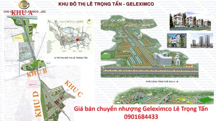 Giá bán chuyển nhượng Geleximco Lê Trọng Tấn - 0901684433