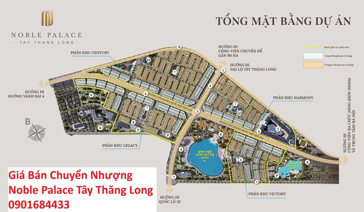 Giá Bán Chuyển Nhượng Noble Palace Tây Thăng Long - 0901684433
