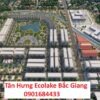 Dự án Tân Hưng Ecolake Bắc Giang - Giá bán: 0901684433