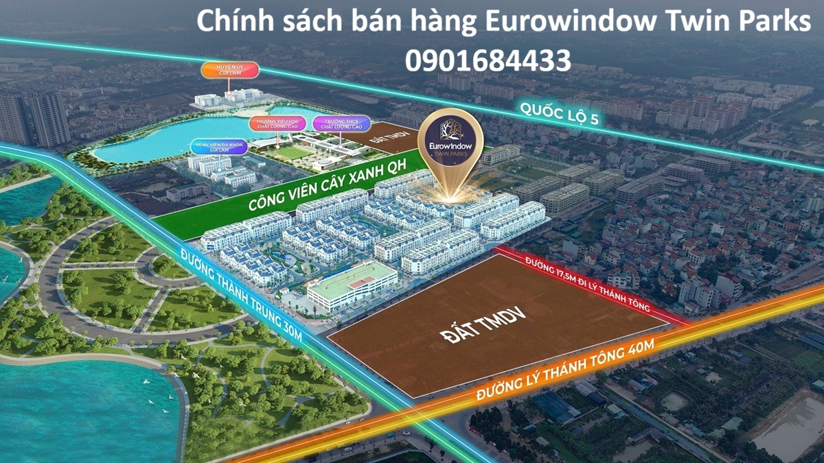 Chính sách bán hàng Eurowindow Twin Parks - 0901684433