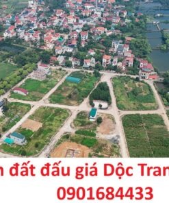 Giá bán đất đấu giá Dộc Tranh Phúc Thọ - 0901684433
