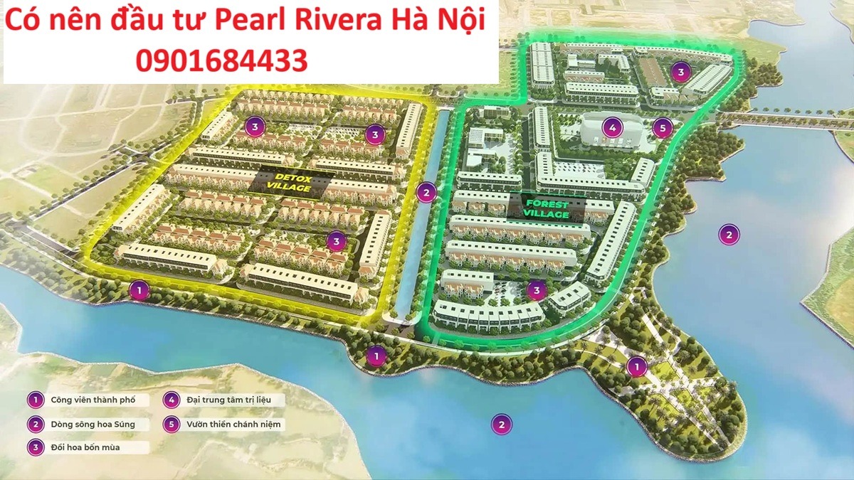 Có nên đầu tư Pearl Rivera Hà Nội - Tải bảng giá: 0901684433