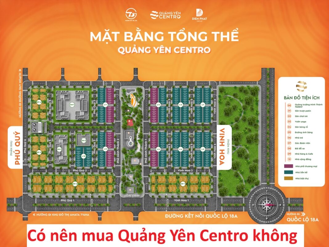Có nên mua Quảng Yên Centro không - Tải bảng giá: 0901684433