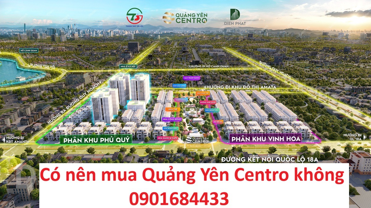 Có nên mua Quảng Yên Centro không - Tải bảng giá: 0901684433