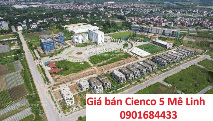 Khu đô thị Cienco 5 Mê Linh - Tải bảng giá: 0901684433