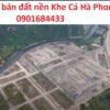 Giá bán đất nền Khe Cá HÀ Phong Hạ Long - Hotline: 0901684433