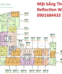 Mặt bằng The Reflection West Lake Hà Nội