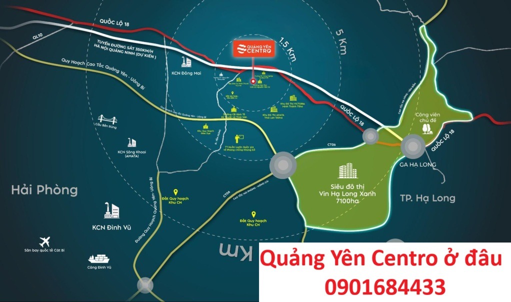 Quảng Yên Centro ở đâu? - Giá bán Quảng Yên Centro: 0901684433