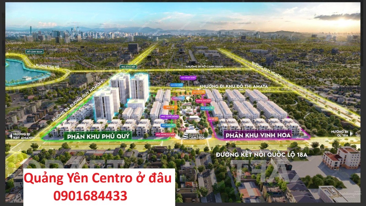 Quảng Yên Centro ở đâu? - Giá bán Quảng Yên Centro: 0901684433