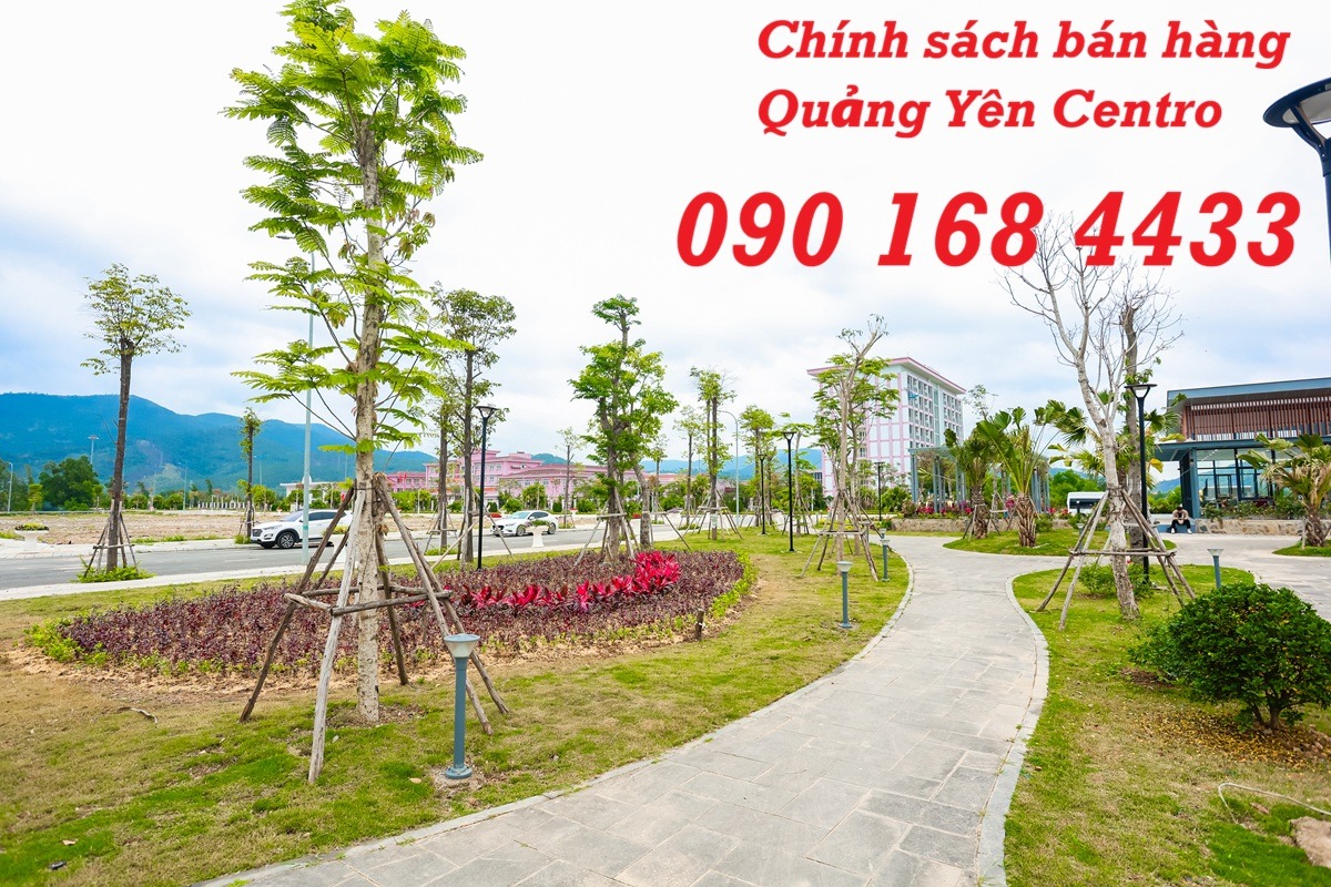 Chính sách bán hàng Quảng Yên Centro mới nhất - 0901684433