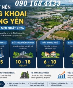 Giá đất nền Sông Khoai Quảng Yên - 0901684433