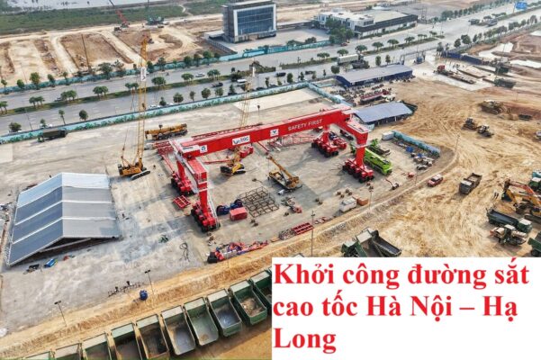 Khởi công đường sắt cao tốc Hà Nội - Hạ Long