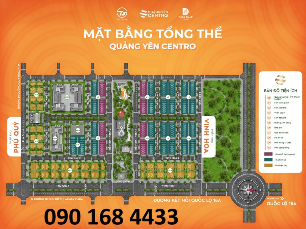 Phân tích mặt bằng Quảng Yên Centro - Hotline/Zalo: 0901684433