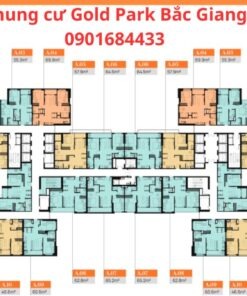 Chung cư Gold Park Bắc Giang - Giá bán: 0901684433