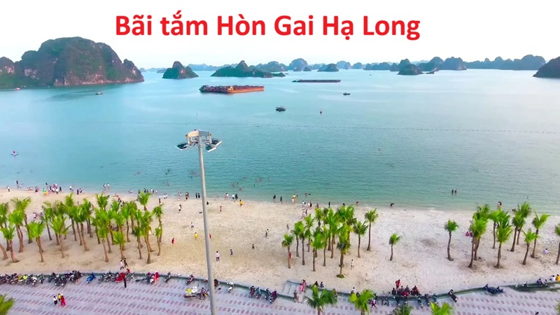 Bãi tắm Hòn Gai Hạ Long