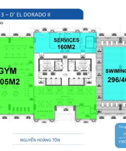 Bán Mặt Bằng Phòng Gym D' El Dorado Tây Hồ - 0386279939
