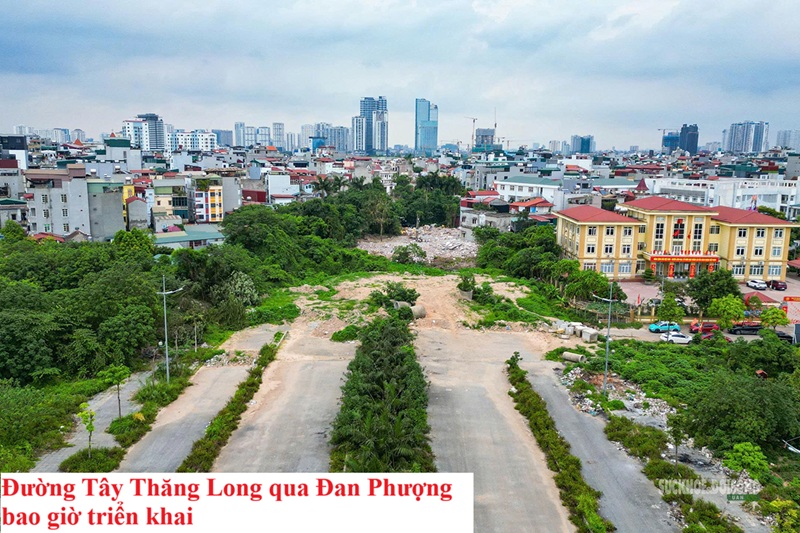 Đường Tây Thăng Long qua Đan Phượng bao giờ triển khai