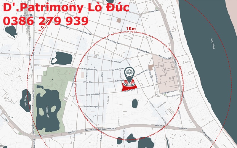 D'.Patrimony Lò Đúc - Giá bán: 0386 279 939